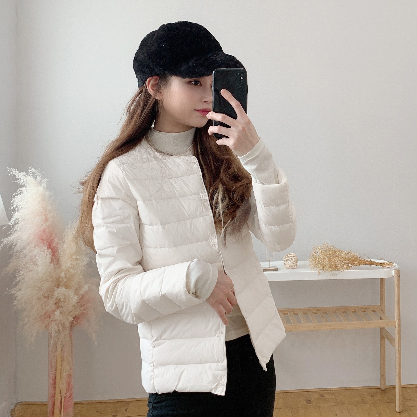 🌬️ 겨울 필수템 등극! 에스린제이 여성 오리털 경량패딩 점퍼, 왜 이제야 만났을까? (경량패딩여성 추천템)