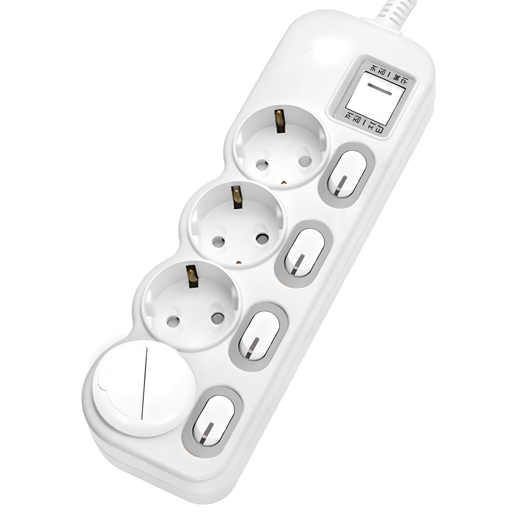 이제 안심! 우리 집 필수템, 에코파워탭 LED 개별 과부하차단 멀티탭으로 스마트하게!