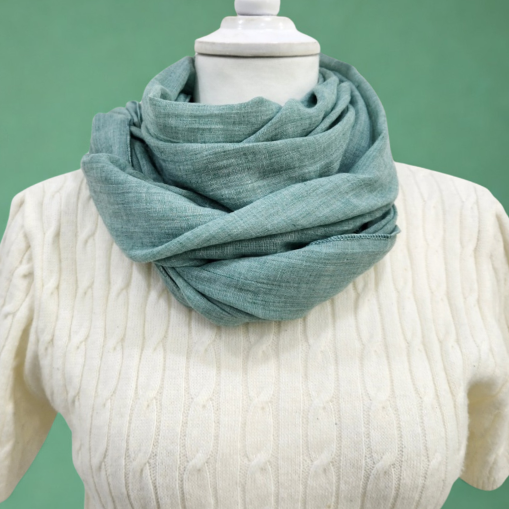 피부에 닿는 순간 반해버린! [국내산] 부드러운 롱 스카프 아사 면 솔직 리뷰 (feat. 가성비 스카프)