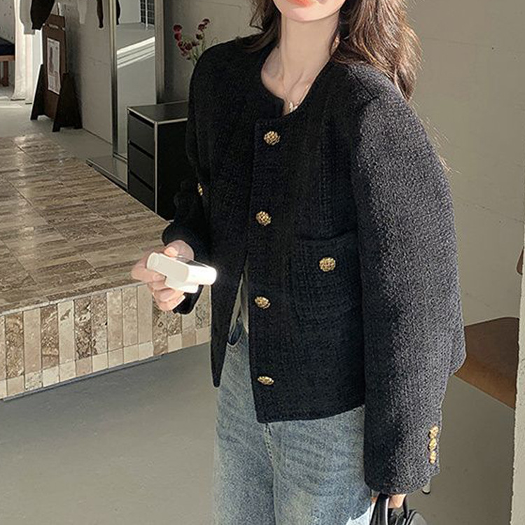 인생 트위드자켓 찾았다! BLACK K7 여성 트위드자켓 숏코트, 하객룩 오피스룩 모두 완벽!